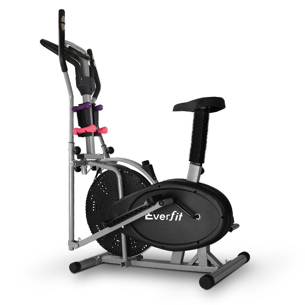 Everfit 6in1 Elliptical Cross Trainer Exercise Bike Bicycle Fitness
