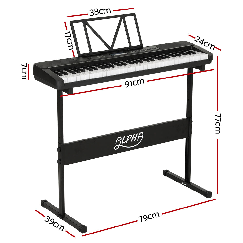 Alpha store electronic keyboard