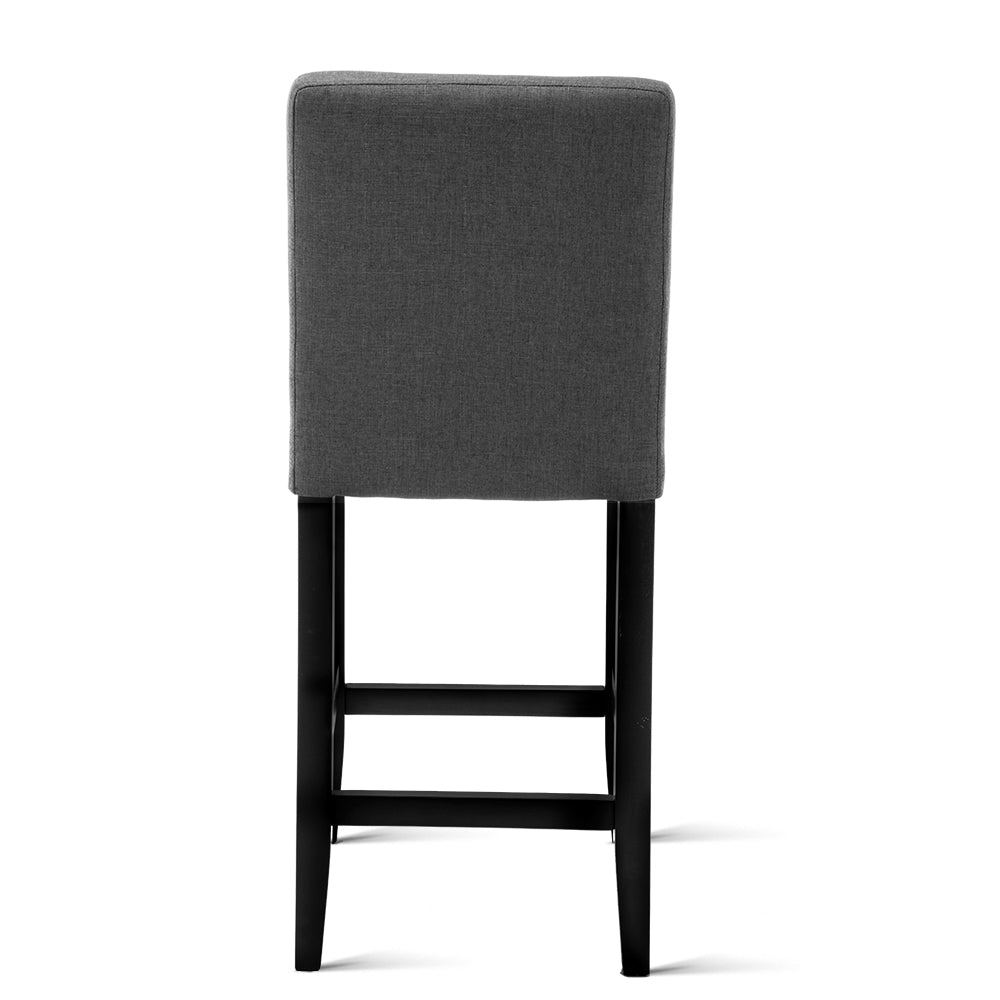 Artiss Set of 2 French Provincial Dining Chair - Charcoal