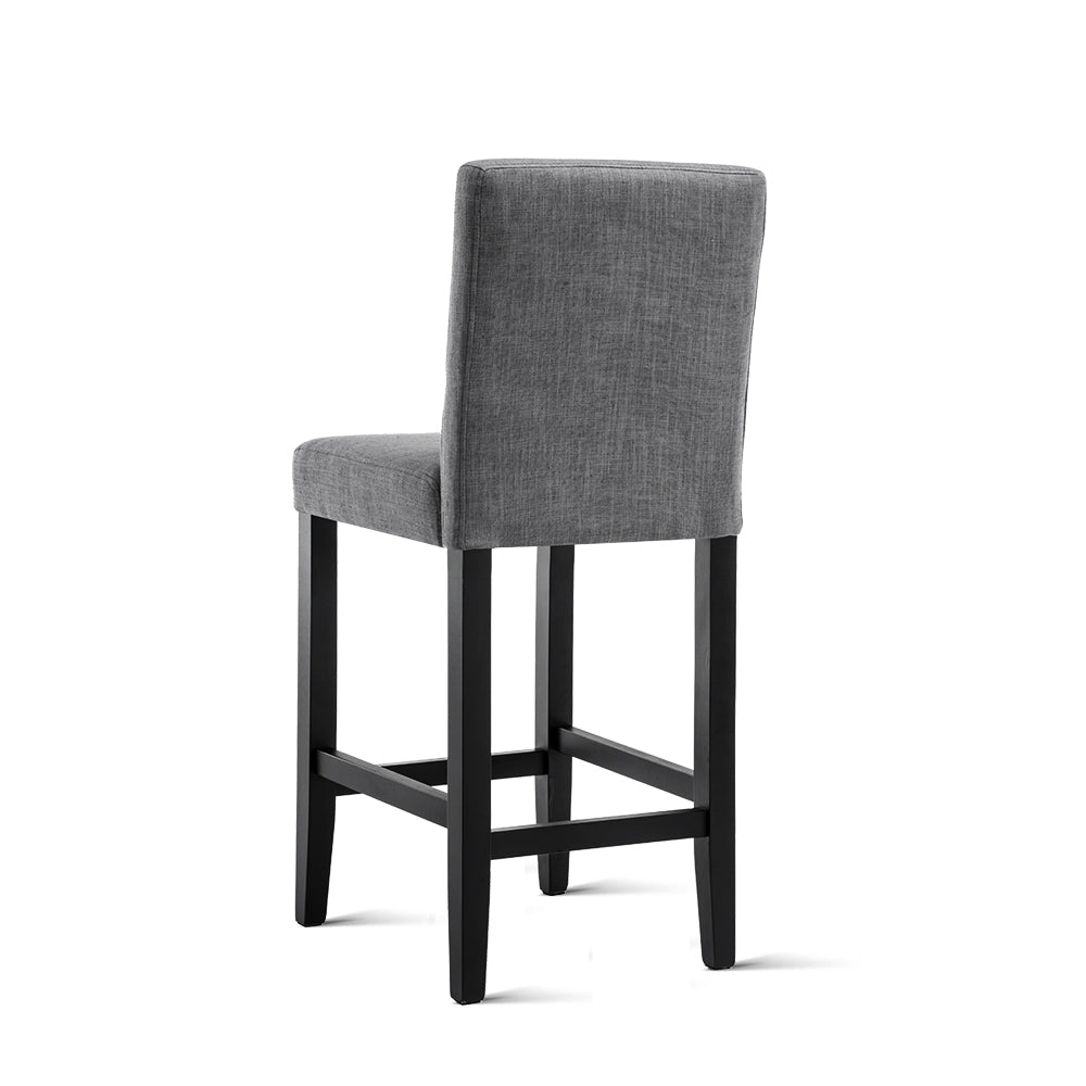 Artiss Set of 2 French Provincial Dining Chairs - Grey