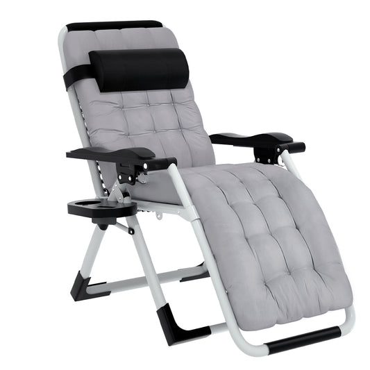 Gardeon Sun Lounge Folding Lounger Camping Zero Gravity Chair Outdoor Furniture