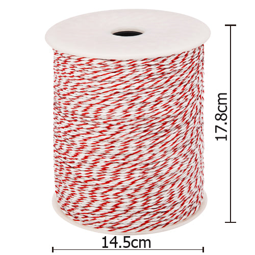 Giantz 500m Stainless Steel Polywire Poly Tape Electric Fence