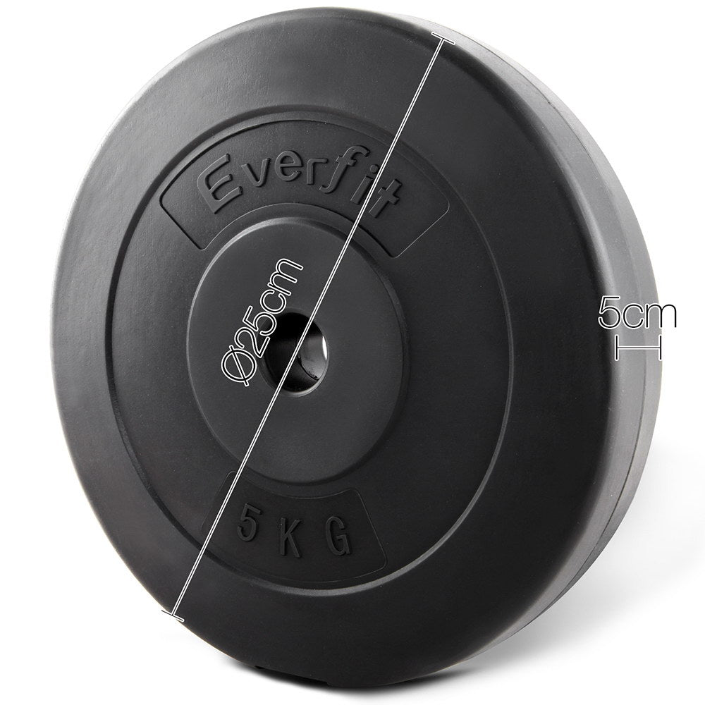 Everfit Home Gym Weight Plate 2 x 5KG