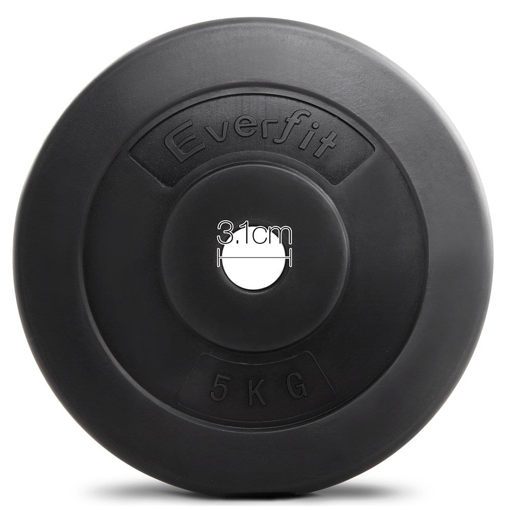 Everfit Home Gym Weight Plate 2 x 5KG