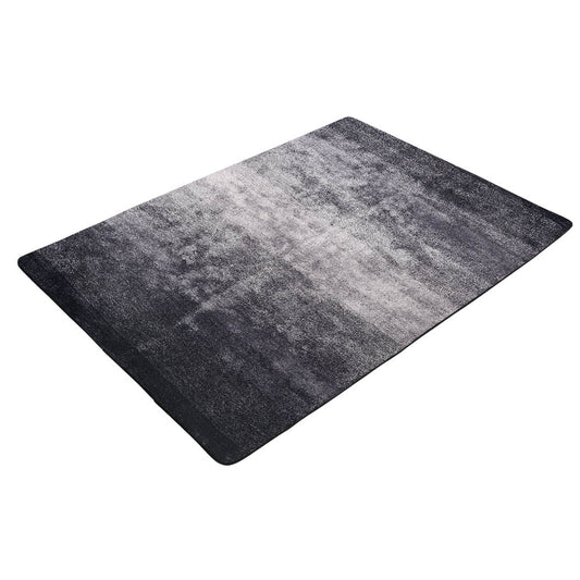 Artiss 140x200cm Luxury Shaggy Rug Gradual Color Anti-slip Carpet Black