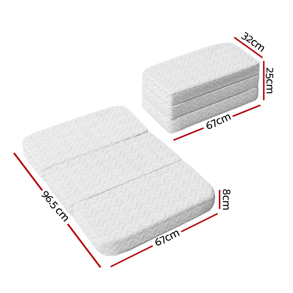 Travel cot shop memory foam mattress