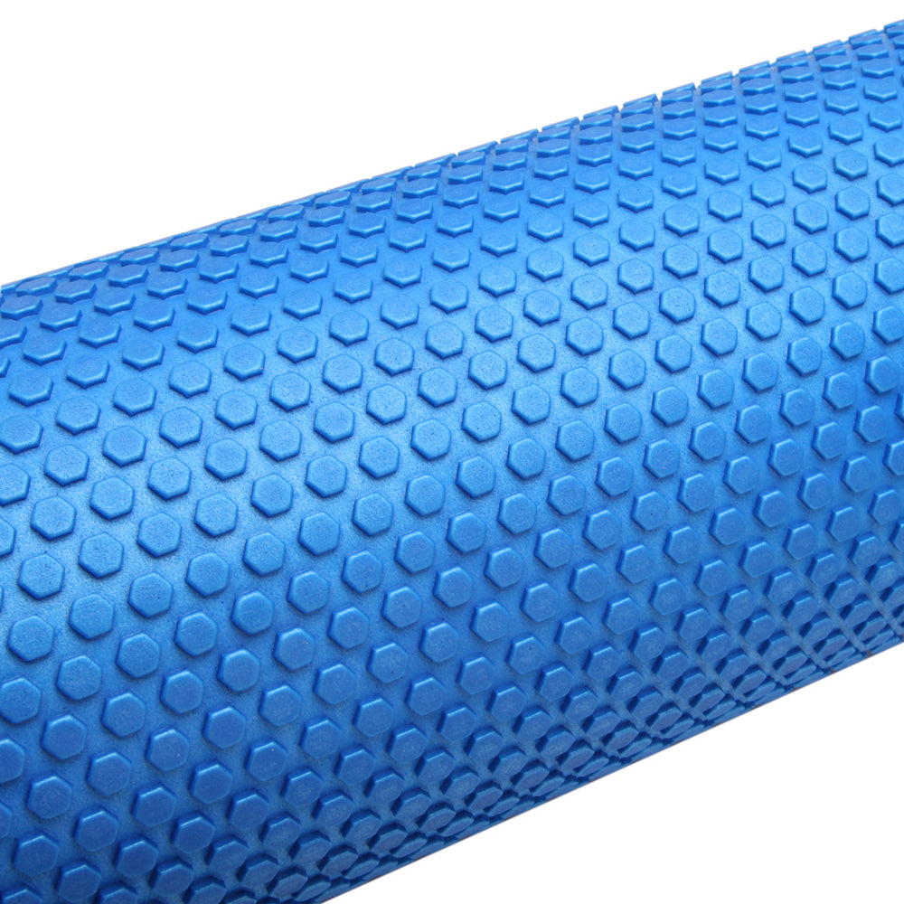 Everfit 90 x 15cm Yoga Gym Pilates EVA Stick Foam Roller - Blue