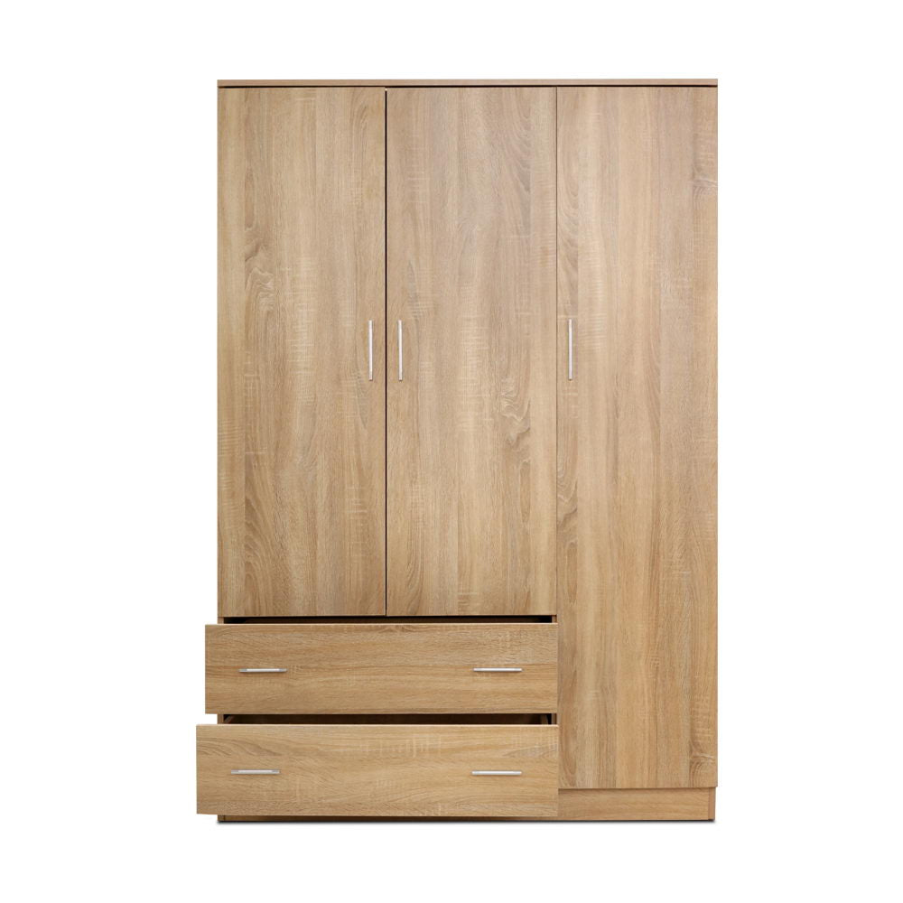 Artiss Wardrobe Bedroom Clothes Closet 3 Doors Storage Cabinet Organis New Aim catalogue