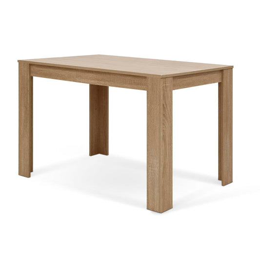 Artiss Wooden Dining Table NATU 120cm 4 Seater Kitchen Rectangular Modern Oak