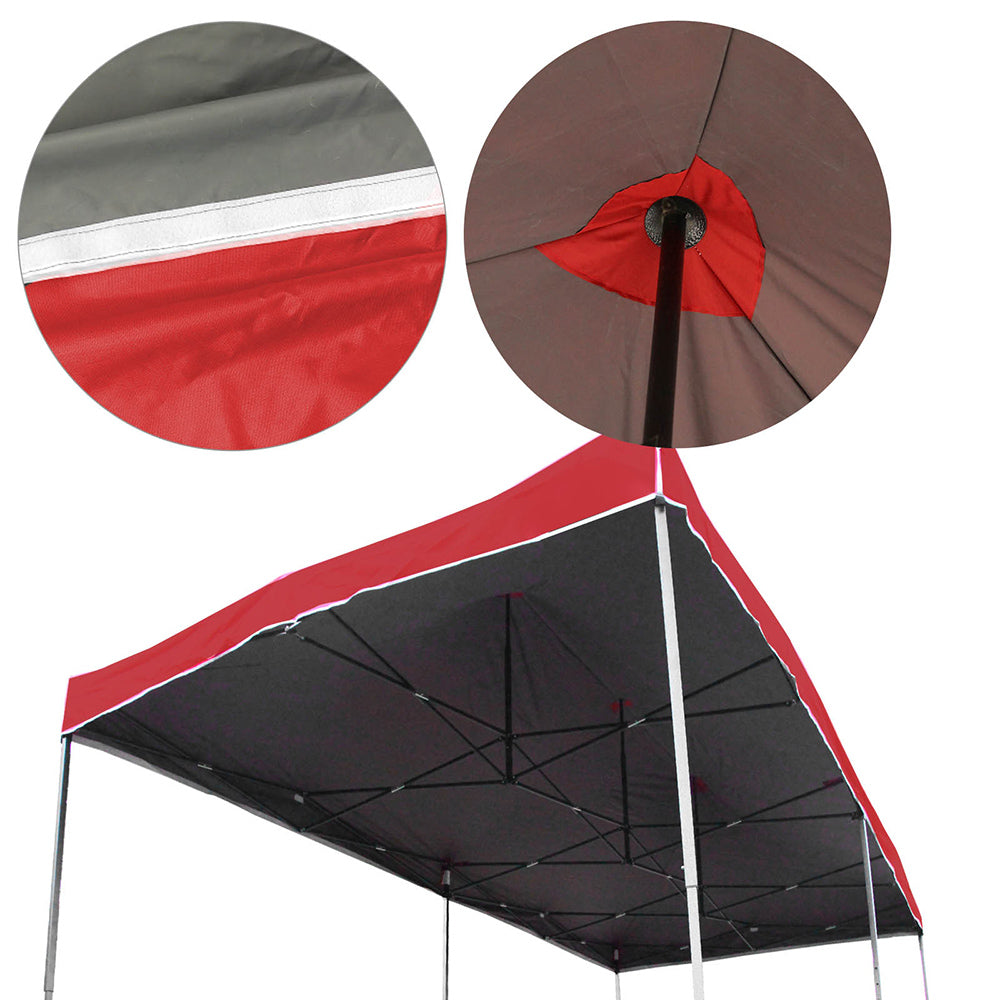 Instahut Gazebo Pop Up Marquee 3x6m Outdoor Tent Folding Wedding Gazebos Navy