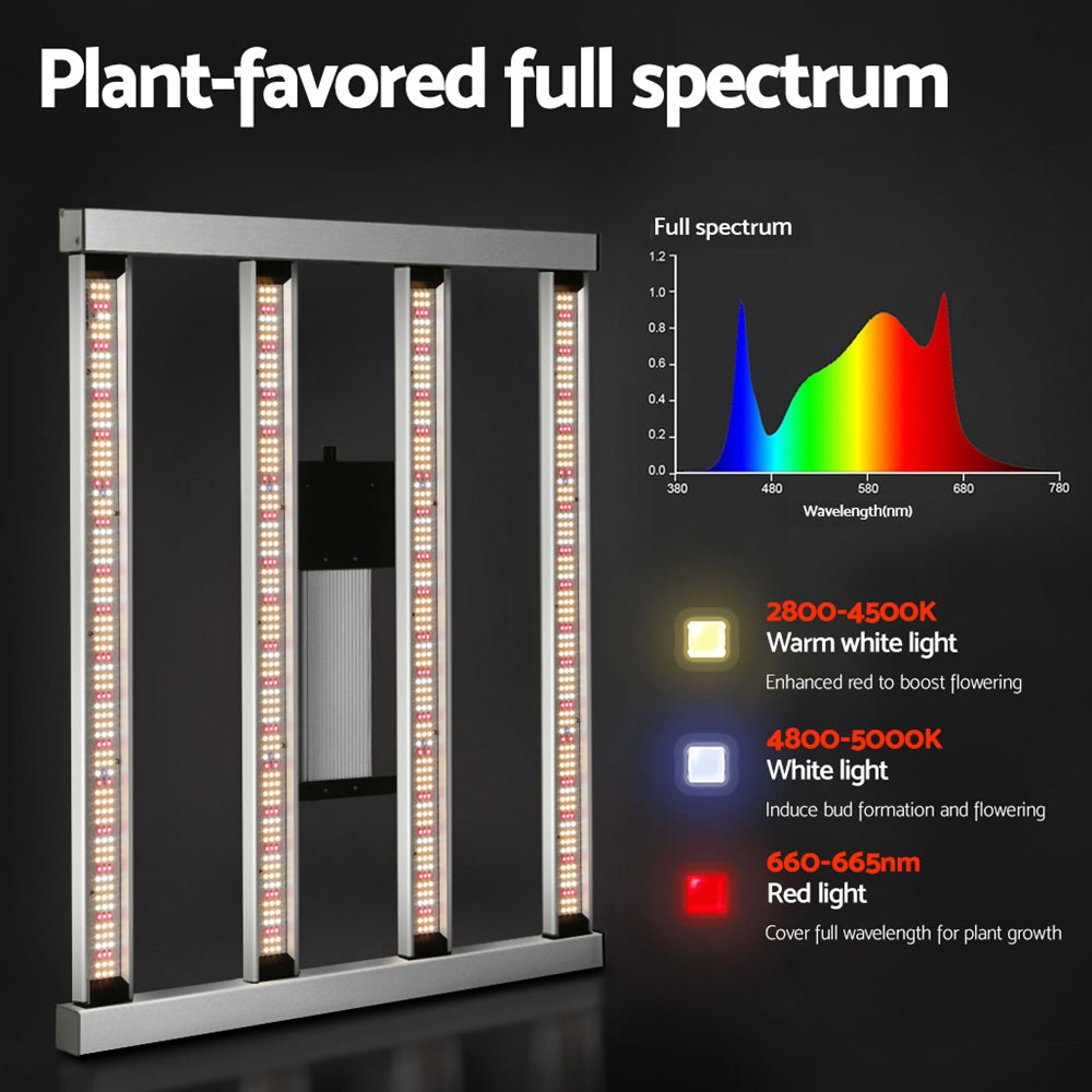 Greenfingers Grow Light 3000W LED Full Spectrum Indoor Veg Flower All Stage