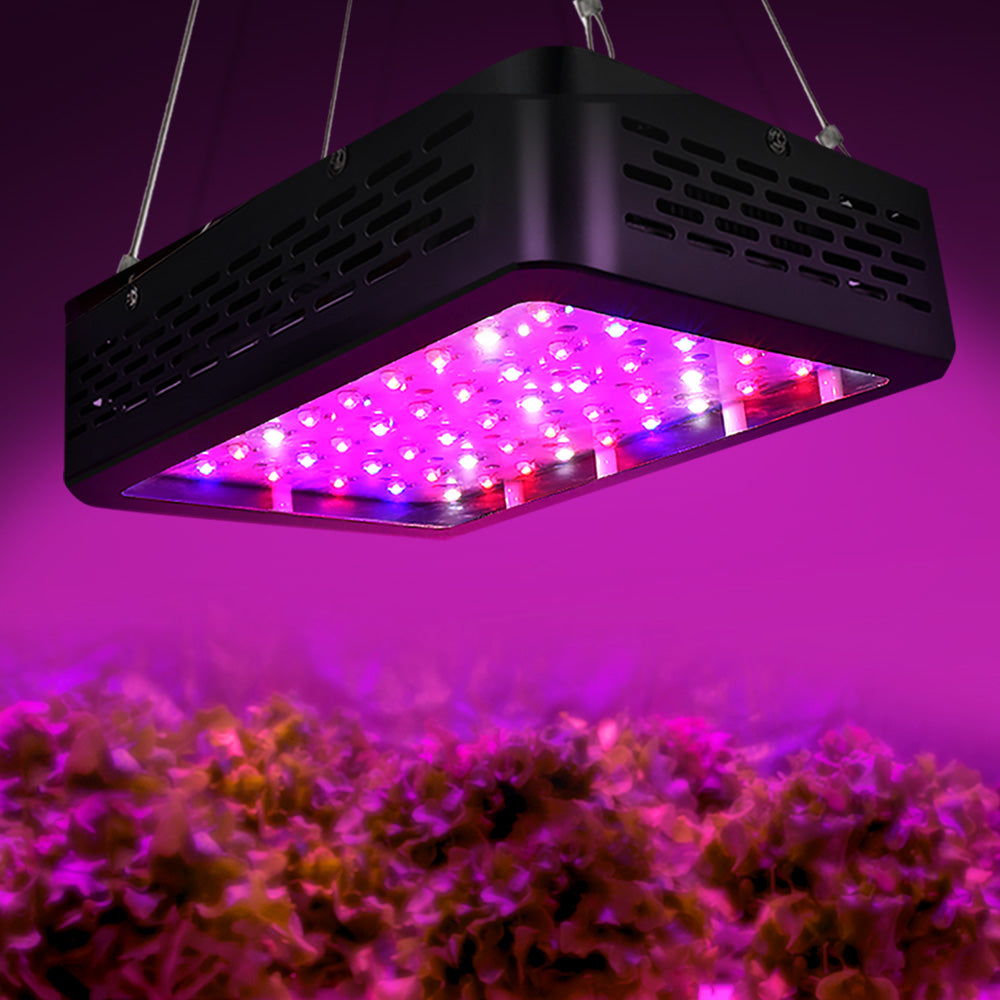 Greenfingers LED Grow Light Kit 2PCS 300W Full Spectrum Indoor Hydroponic System