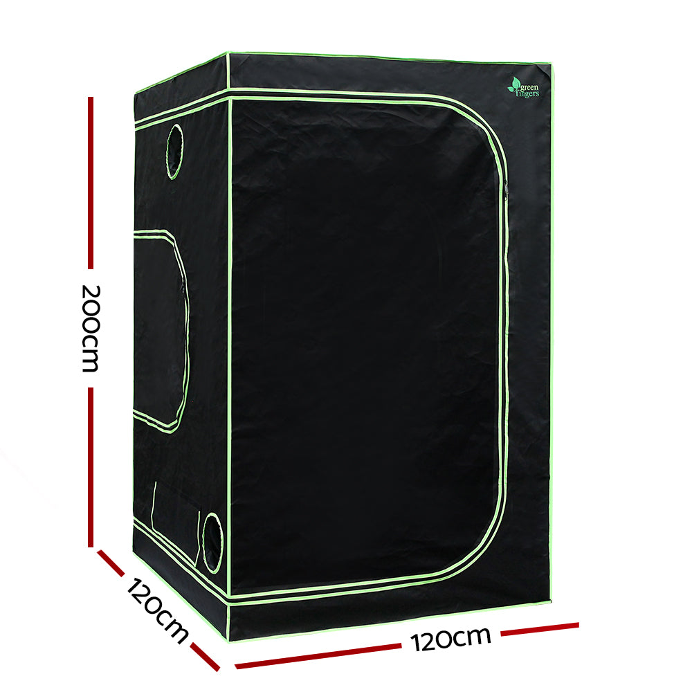 Greenfingers 1680D 1.2MX1.2MX2M Hydroponics Grow Tent Kits Hydroponic Grow System