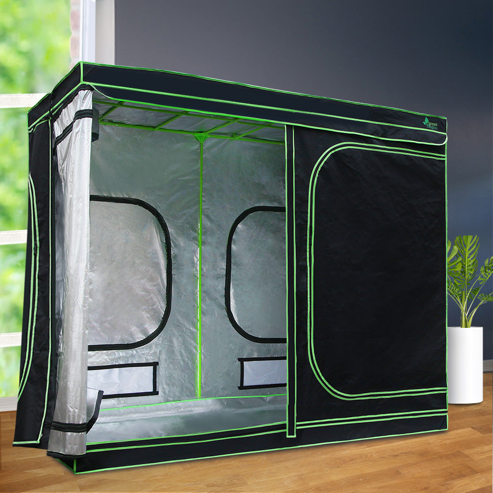 Greenfingers 1680D 2.4MX1.2MX2M Hydroponics Grow Tent Kits Hydroponic Grow System