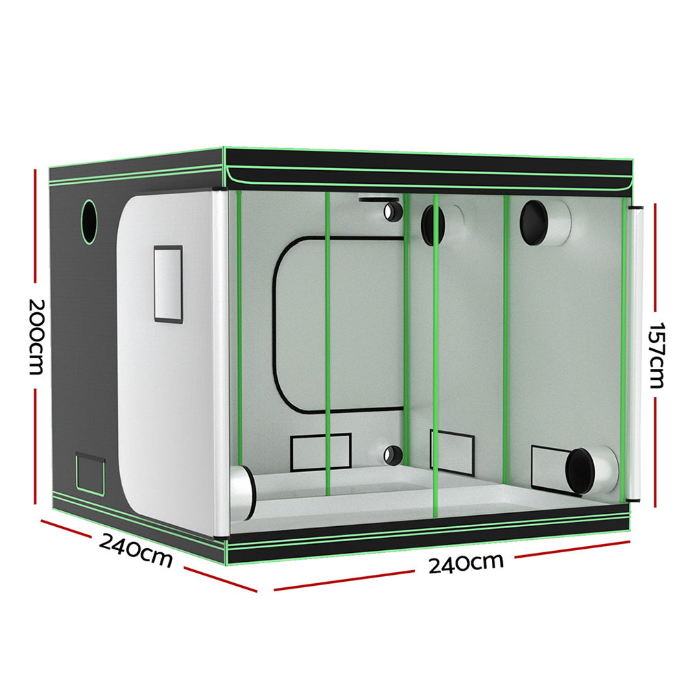 Greenfingers Grow Tent Kits 200x 200 x 200cm Hydroponics Indoor Grow System