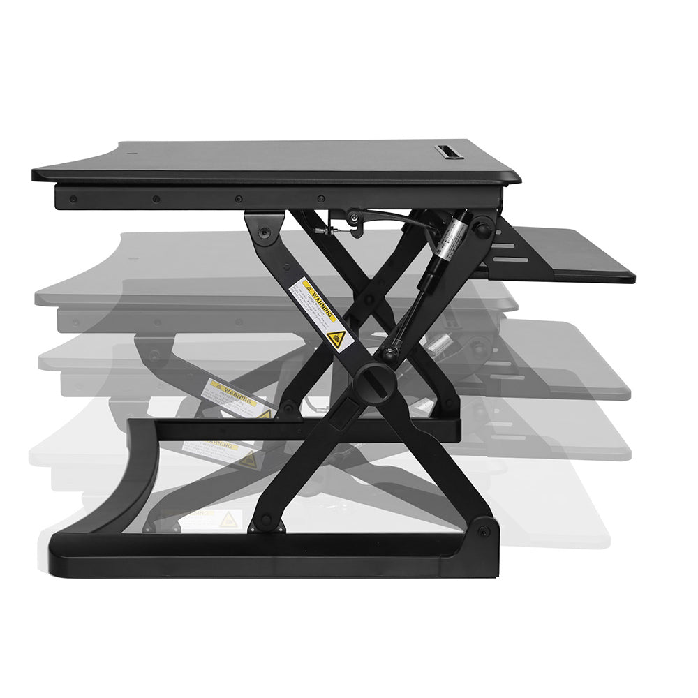 Height Adjustable Standing Desk - Black
