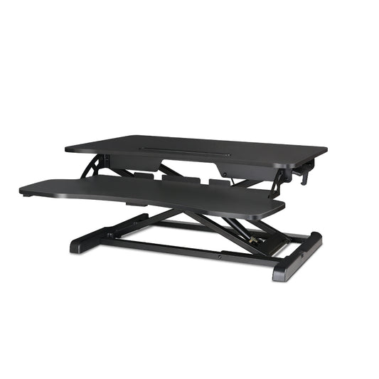 Height Adjustable Standing Desk Riser - Black