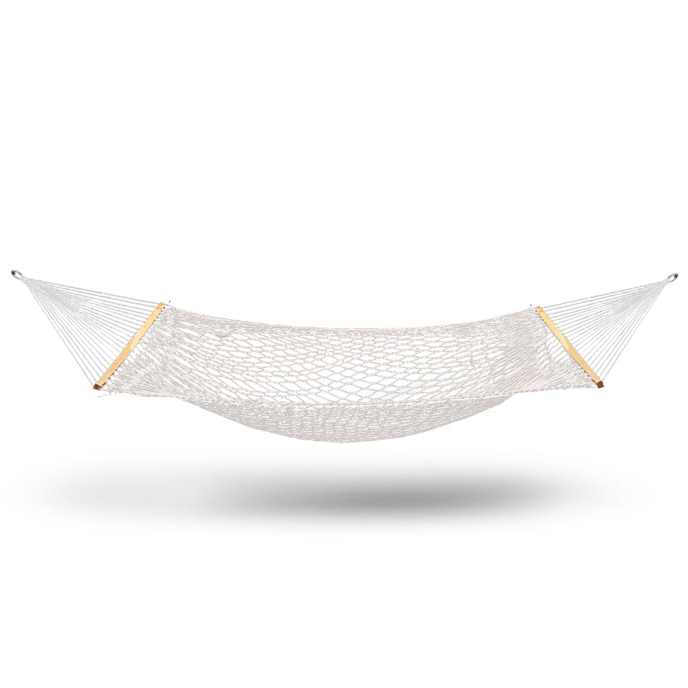 Gardeon Double Swing Hammock Bed Cream