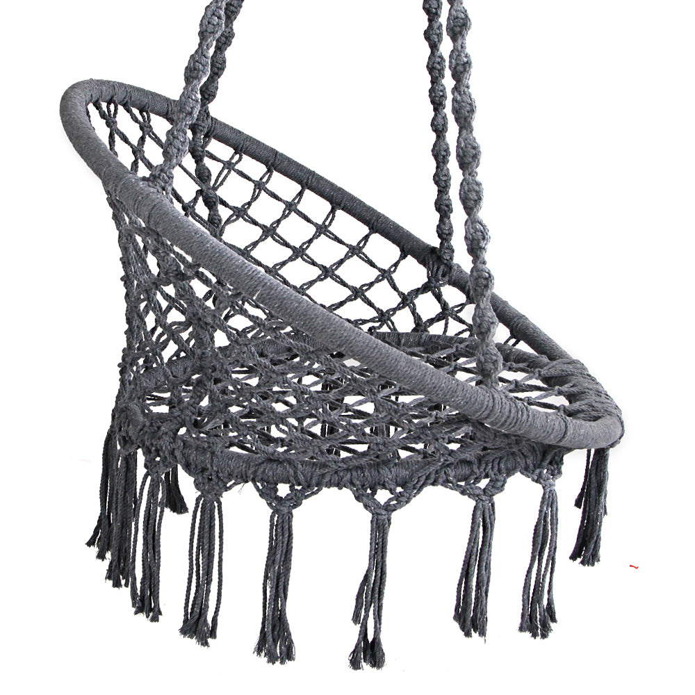 Gardeon Hammock Swing Chair - Grey