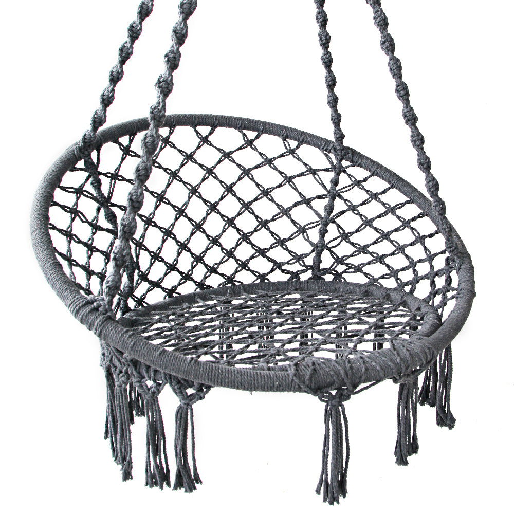 Gardeon Hammock Swing Chair - Grey