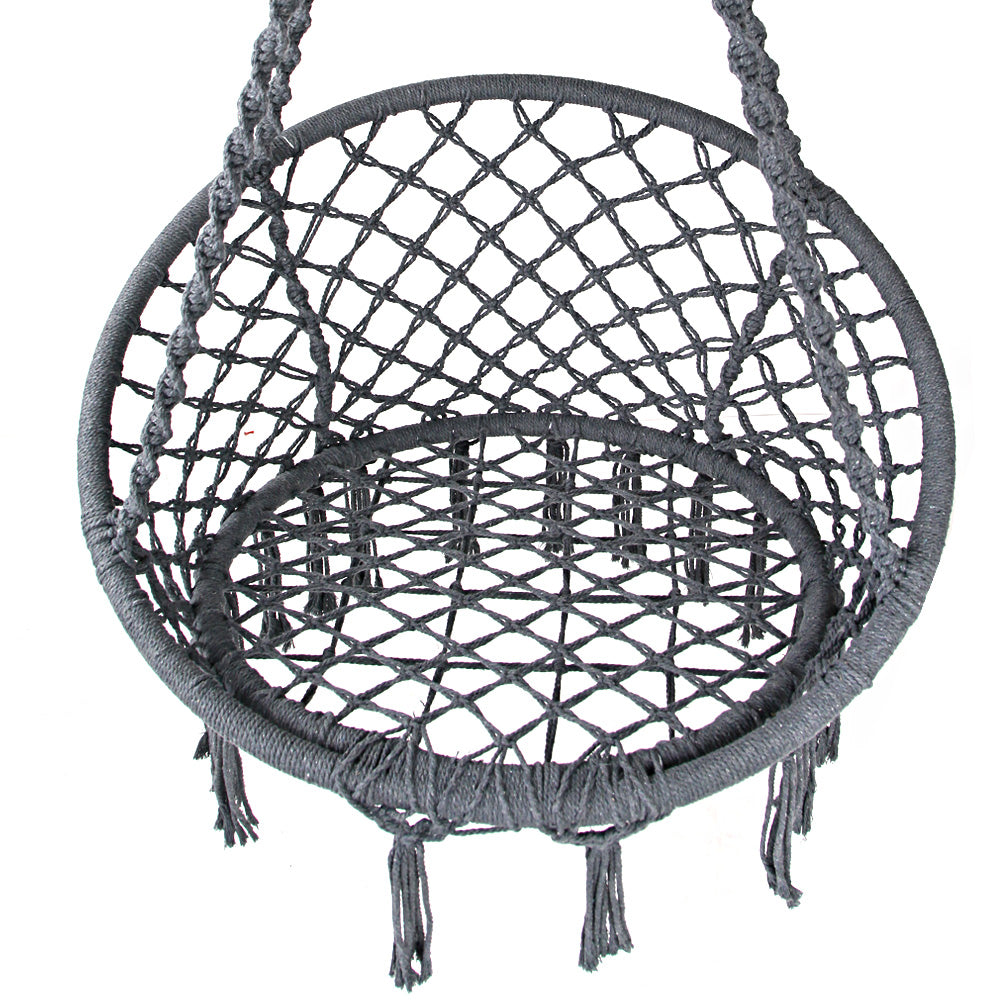 Gardeon Hammock Swing Chair - Grey