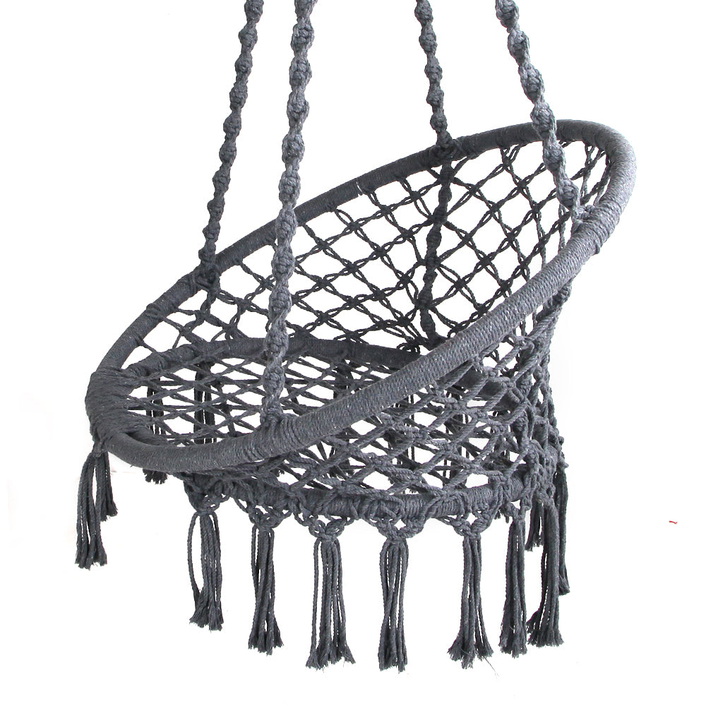 Gardeon Hammock Swing Chair - Grey