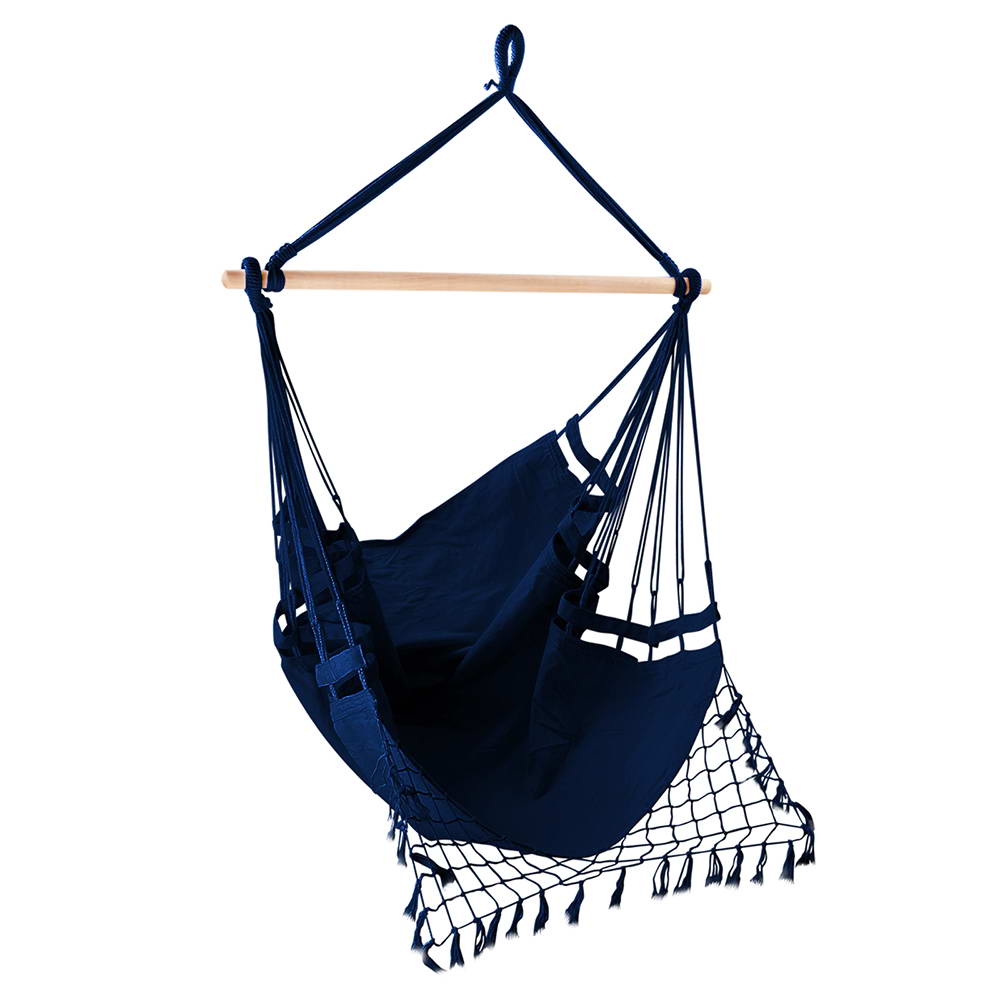 Gardeon Hammock Swing Chair - Navy