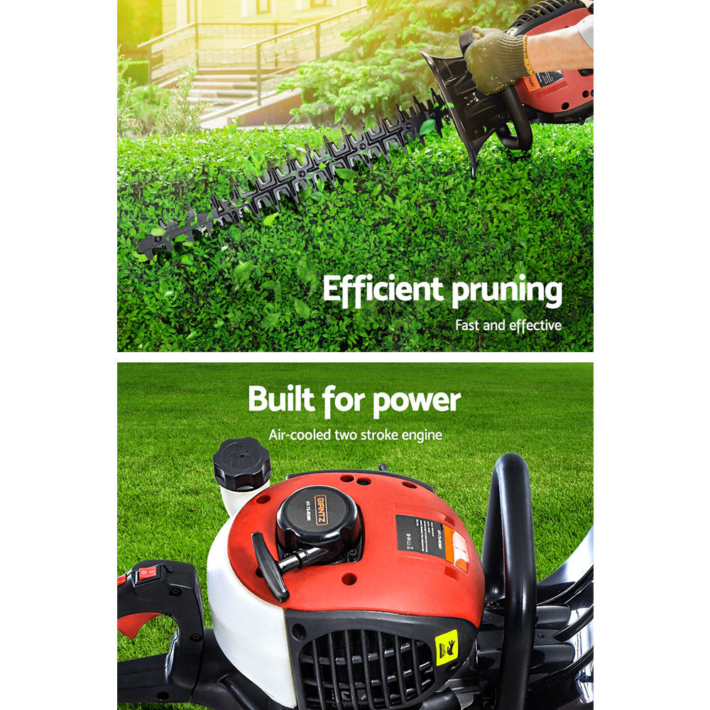 Giantz 26CC Petrol Hedge Trimmer Commercial Clipper Saw Blade Cordless Pruner