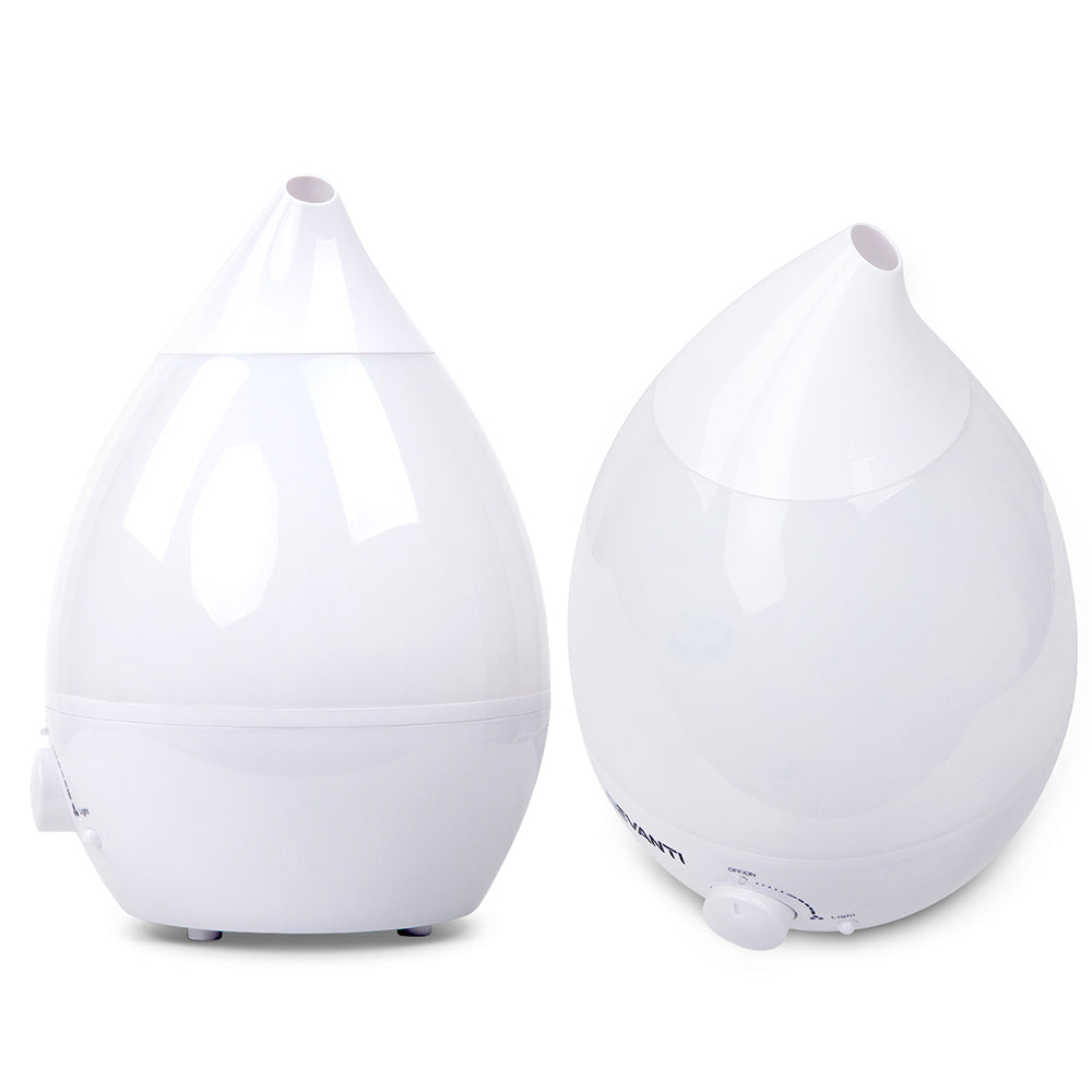 Devanti Ultrasonic Cool Mist Air Humidifier - White