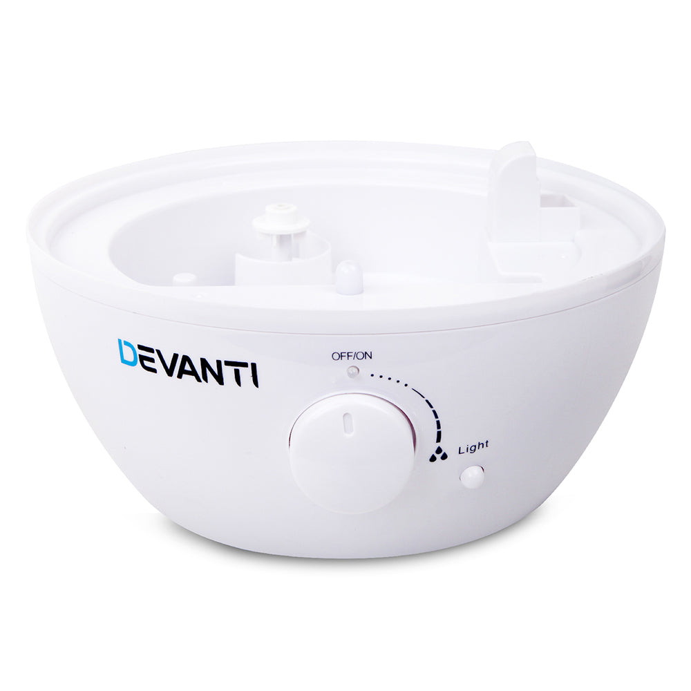 Devanti Ultrasonic Cool Mist Air Humidifier - White