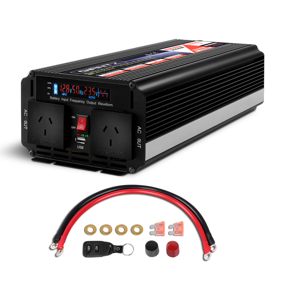 Giantz 12V - 240V Portable Power Inverter