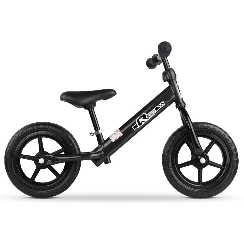 Rigo 12 Inch Kids Balance Bike - Black
