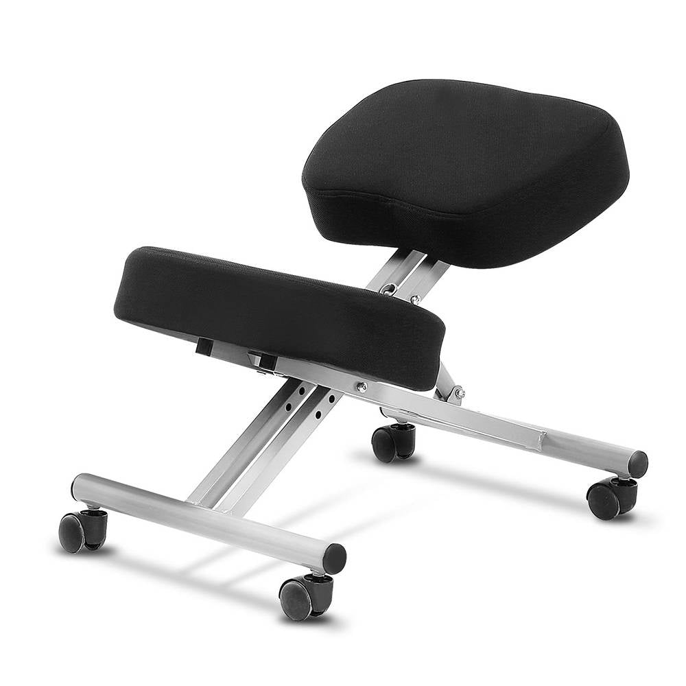 Adjustable Kneeling Chair - Silver