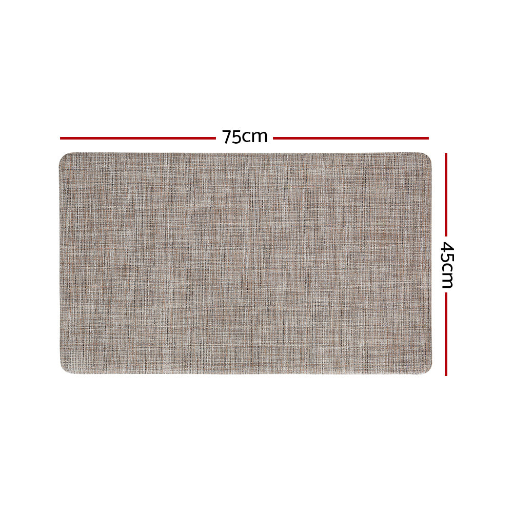 Artiss Kitchen Mat Non-slip 45 x 75 Textilene Anti Fatigue Floor Rug Home Carpet