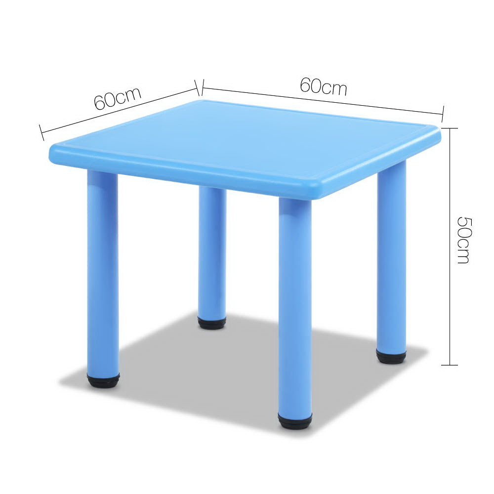 Keezi 60X60CM Kids Children Painting Activity Study Dining Playing Desk Table