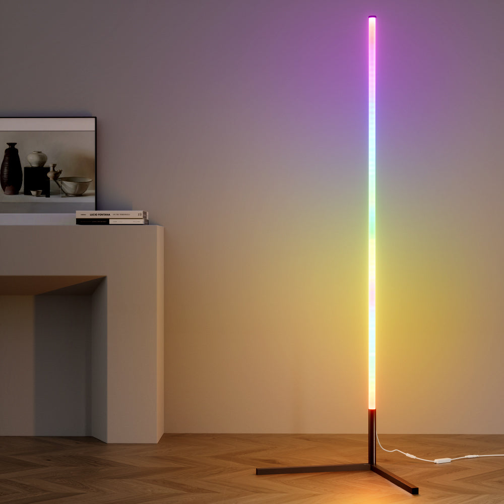 Artiss RGB LED Floor Lamp Corner Colour Light Stand Mordern Living Room 150CM
