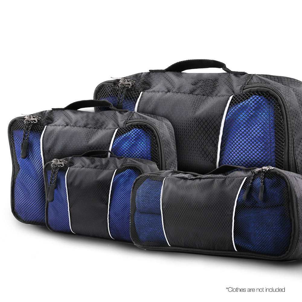 Wanderlite 8 Piece Luggage Organiser Travel Bags