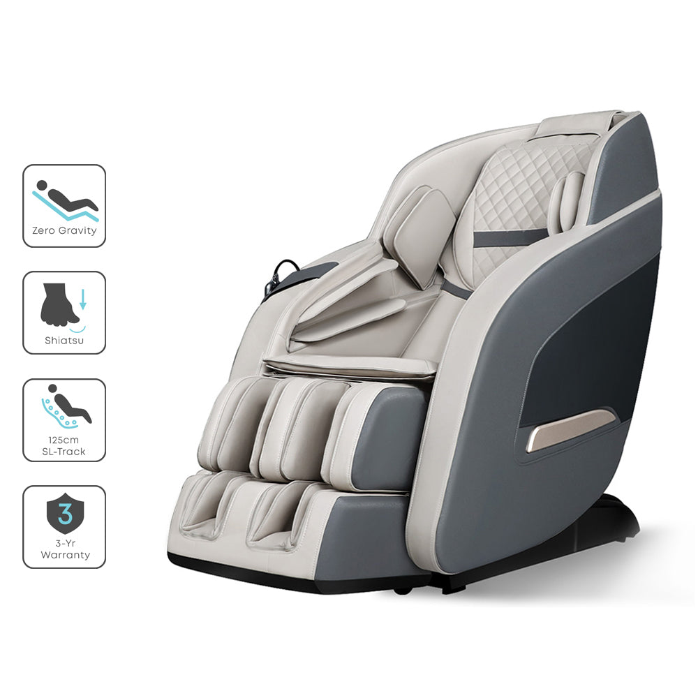 Livemor Electric Massage Chair Zero Gravity Recliner Shiatsu Kneading Massager