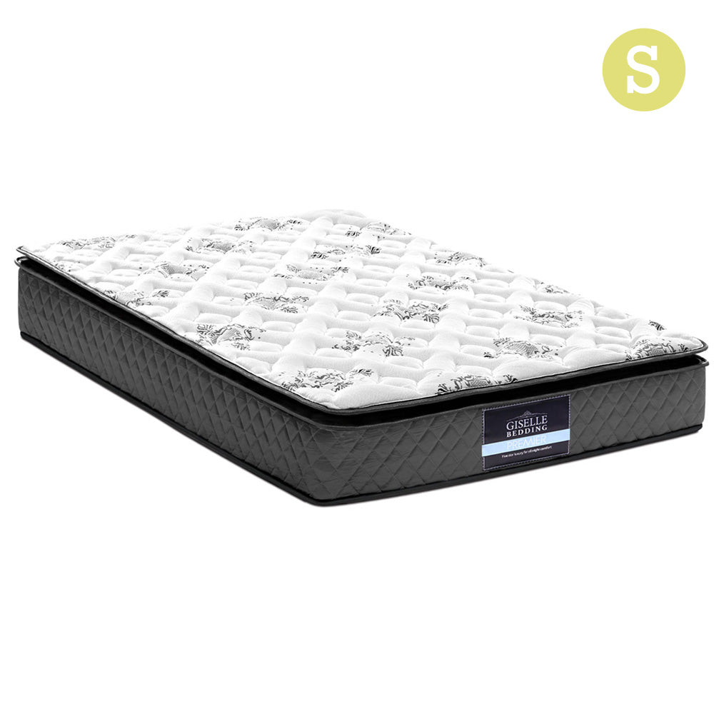 Giselle Bedding Single Size Pillow Top Foam Mattress