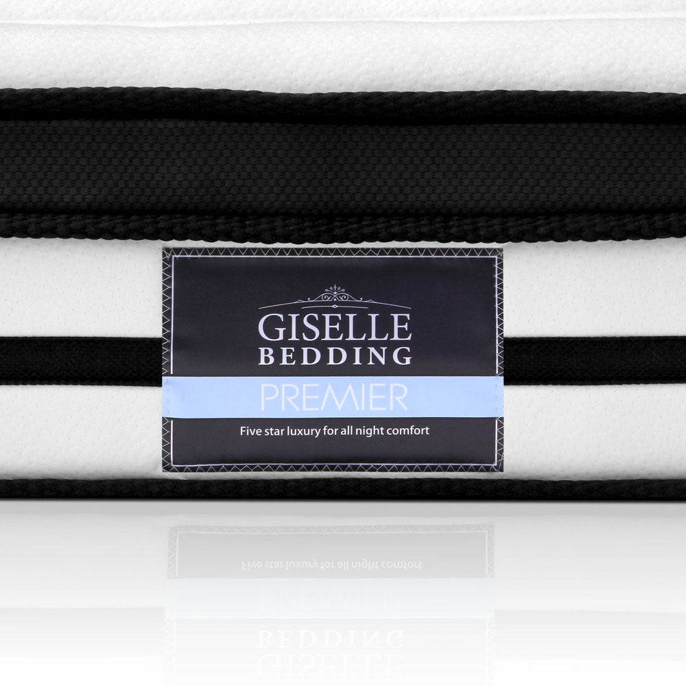 Giselle Bedding King Size 27cm Thick Spring Foam Mattress