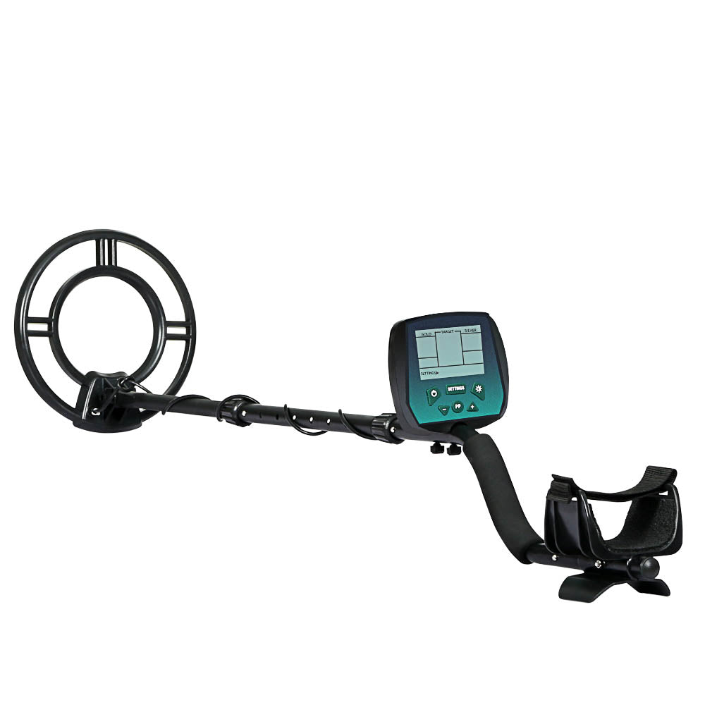 Metal Detector Deep Sensitive Waterproof Searching Treasure LCD 240mm