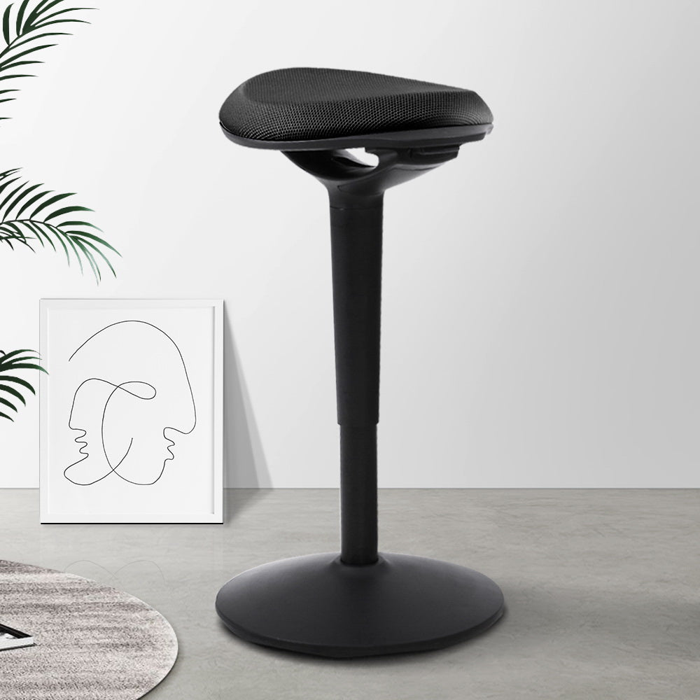 Sit Stand Stool Active Motion Stools Office Chair School For Standing Desk Black