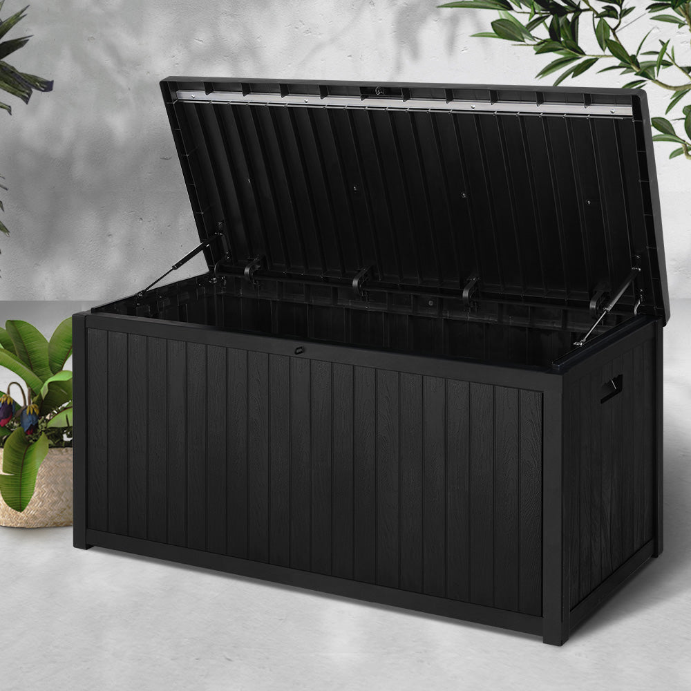 Gardeon Outdoor Storage Box 430L Bench Seat Indoor Garden Toy Tool Sheds Chest