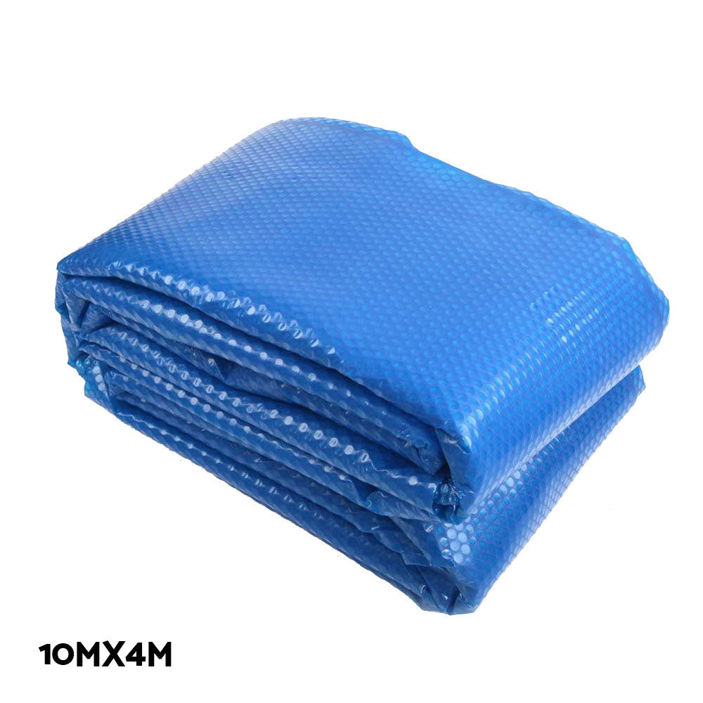 Aquabuddy 10x4m Swimming Pool Cover Rolloer Solar Blanket Covers Bubble Heater