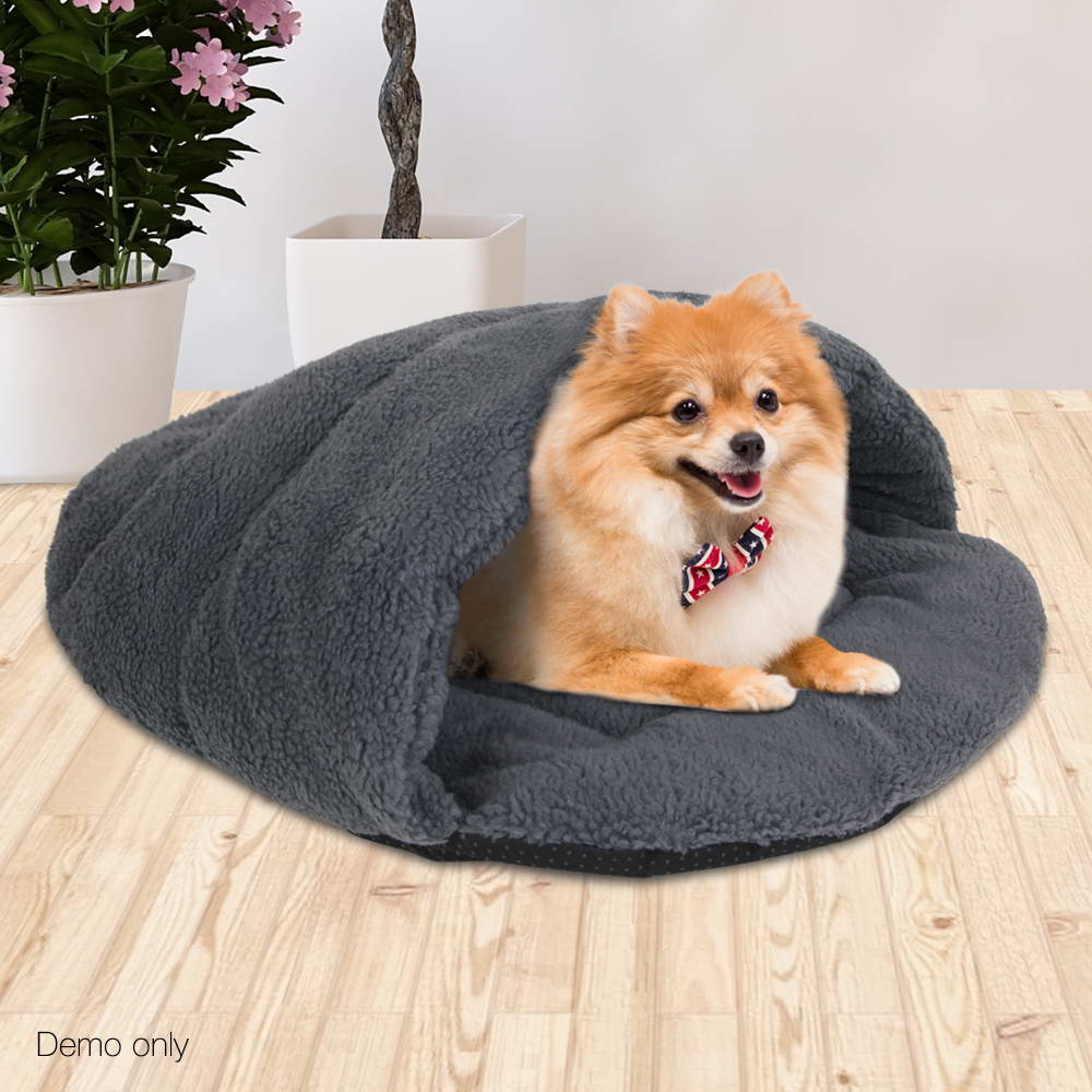 i.Pet Large Cave Pet Bed - Grey