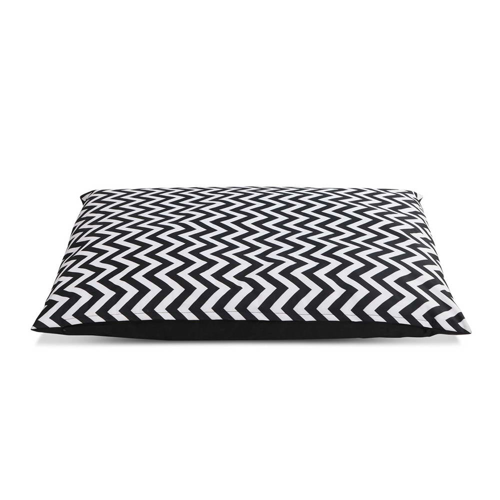 i.Pet Extra Extra Large Canvas Pet Bed - Black & White