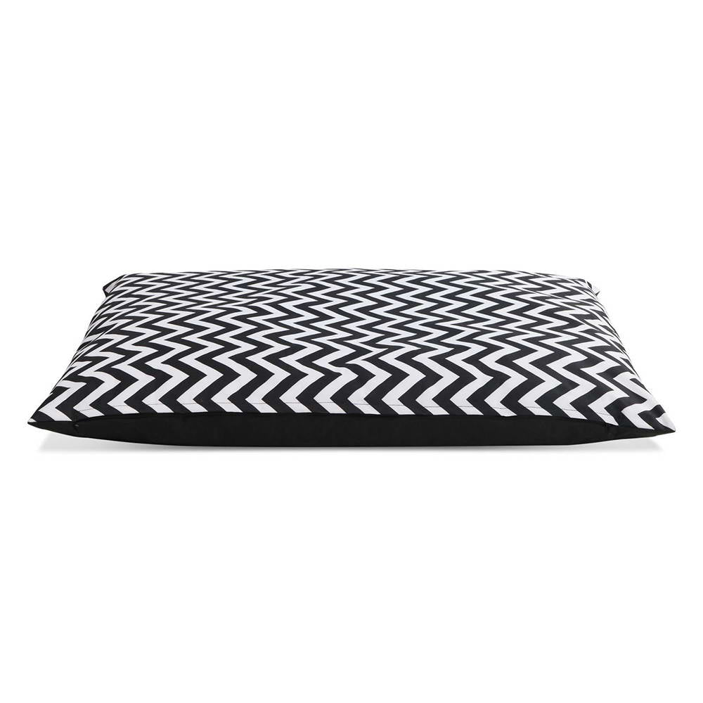 i.Pet Extra Extra Large Canvas Pet Bed - Black & White