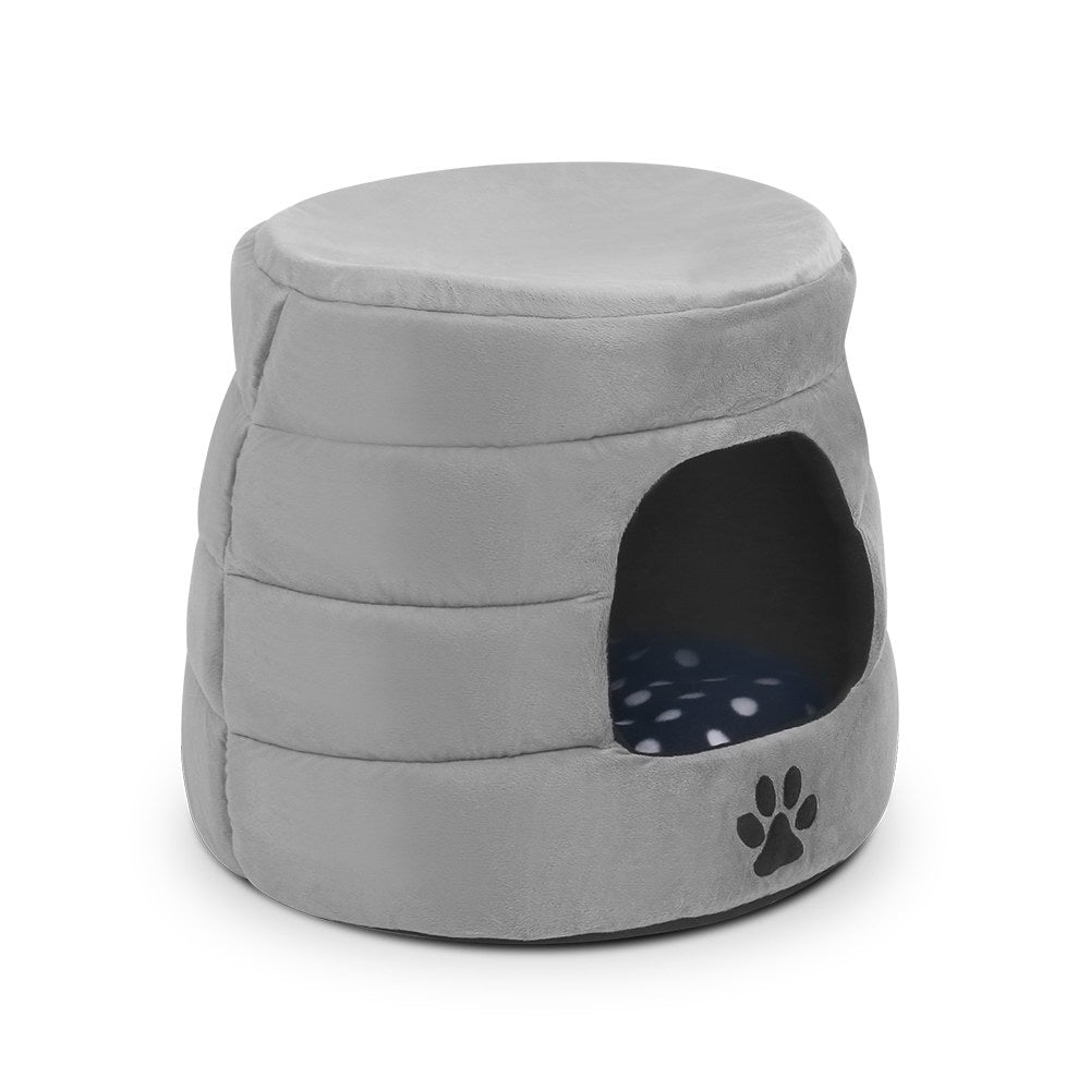 i.Pet Foldable Pet Bed - Grey