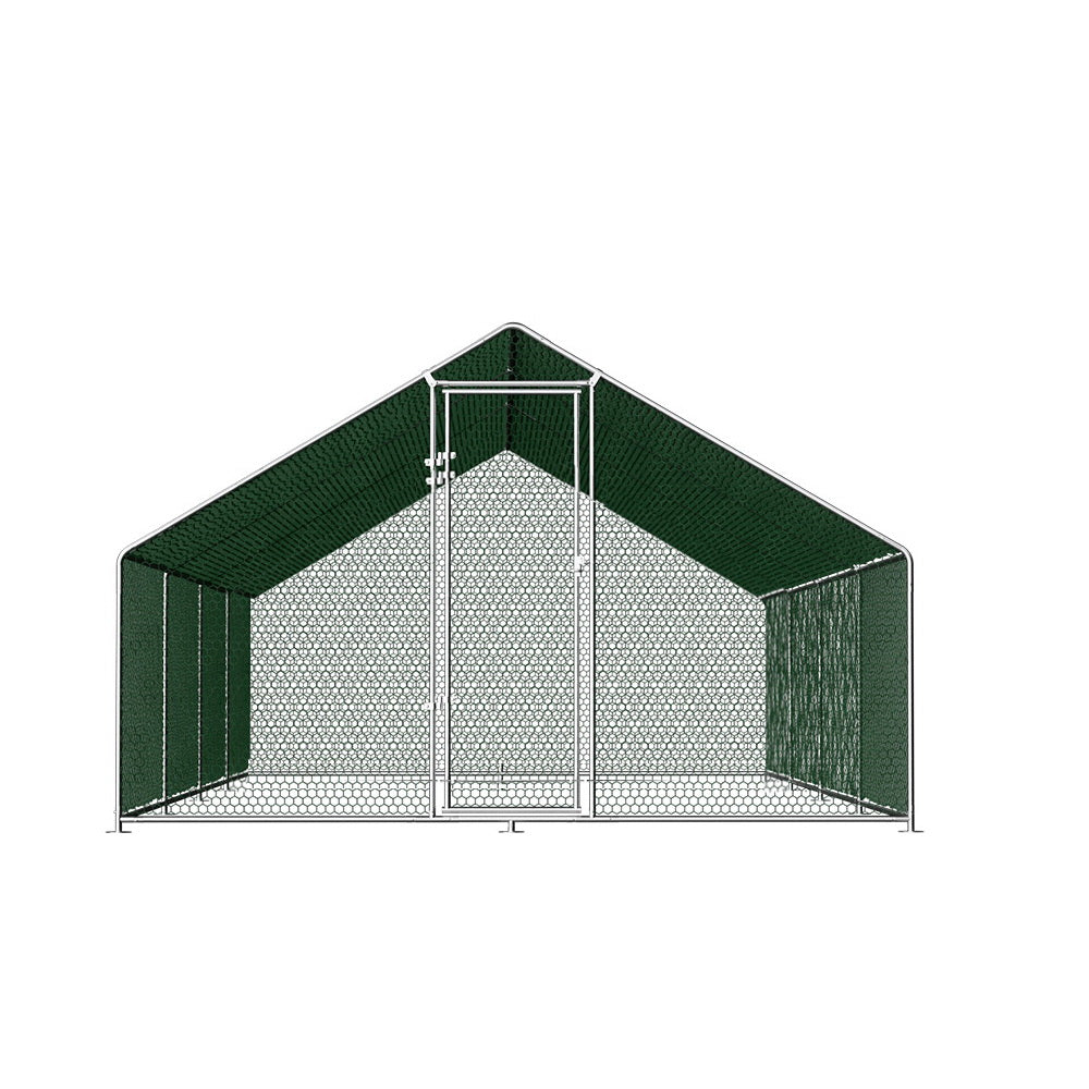 i.Pet Chicken Coop Cage Run Rabbit Hutch Large Walk In Hen House Cover 8mx3mx2m