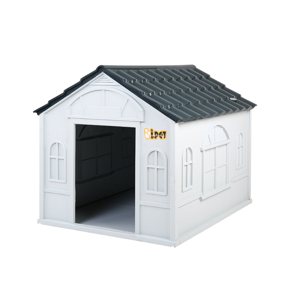 iPet Pet Dog Kennel Plastic Puppy House XXL